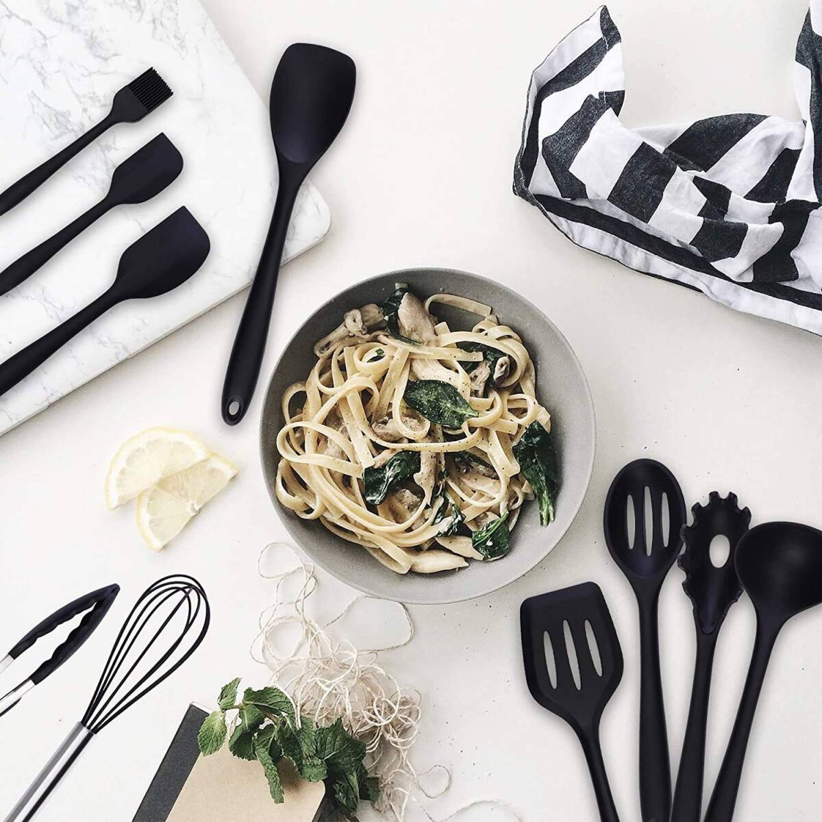 10点セットキッチンツール 収納スタンド付き拍卖