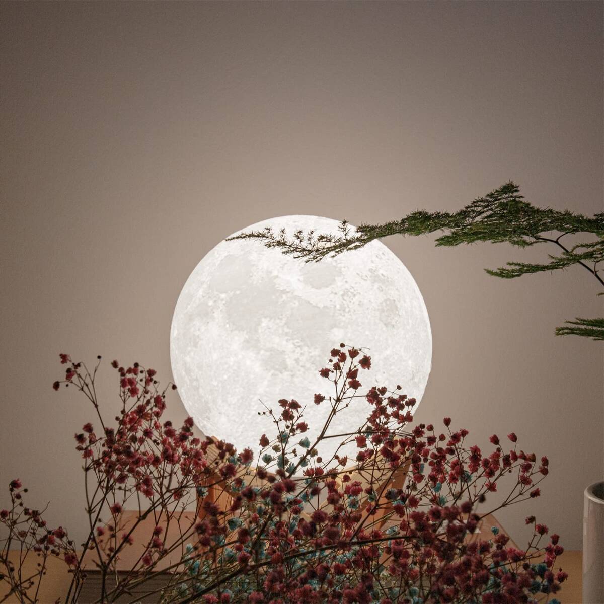 ☆月の明かりがお部屋を照らす ナイトランプ 照明 ライト拍卖