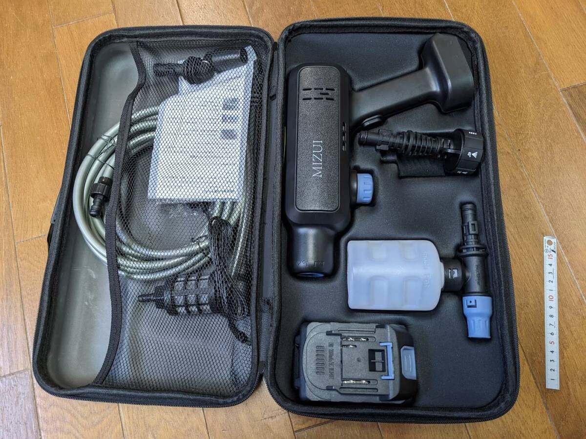 ★高圧洗浄機 コードレス防水バッテリ 高圧・低圧切替可能 新登場! ユーザー好評拍卖