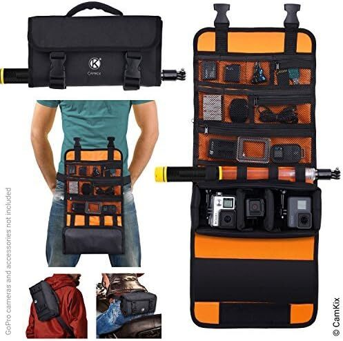 日常使い ロールアウトバッグ ウエスト/ショルダーストラップ付き GoPro H拍卖