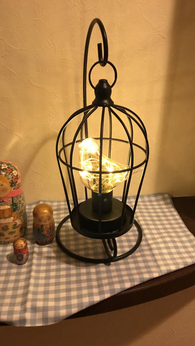 ☆鳥かごデザイン LED おしゃれ 新登場! ユーザー好評 長寿命仕様拍卖