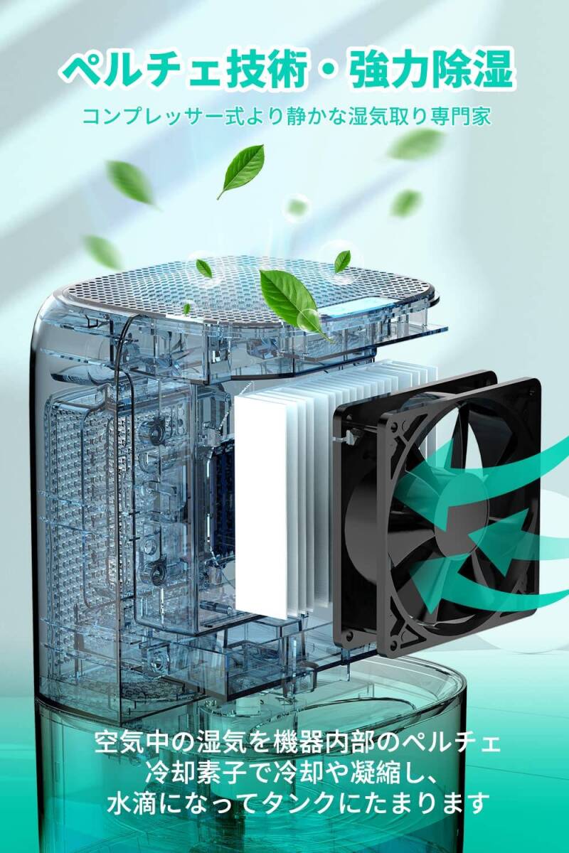 小型除湿器 強力除湿 大容量 ペルチェ式拍卖