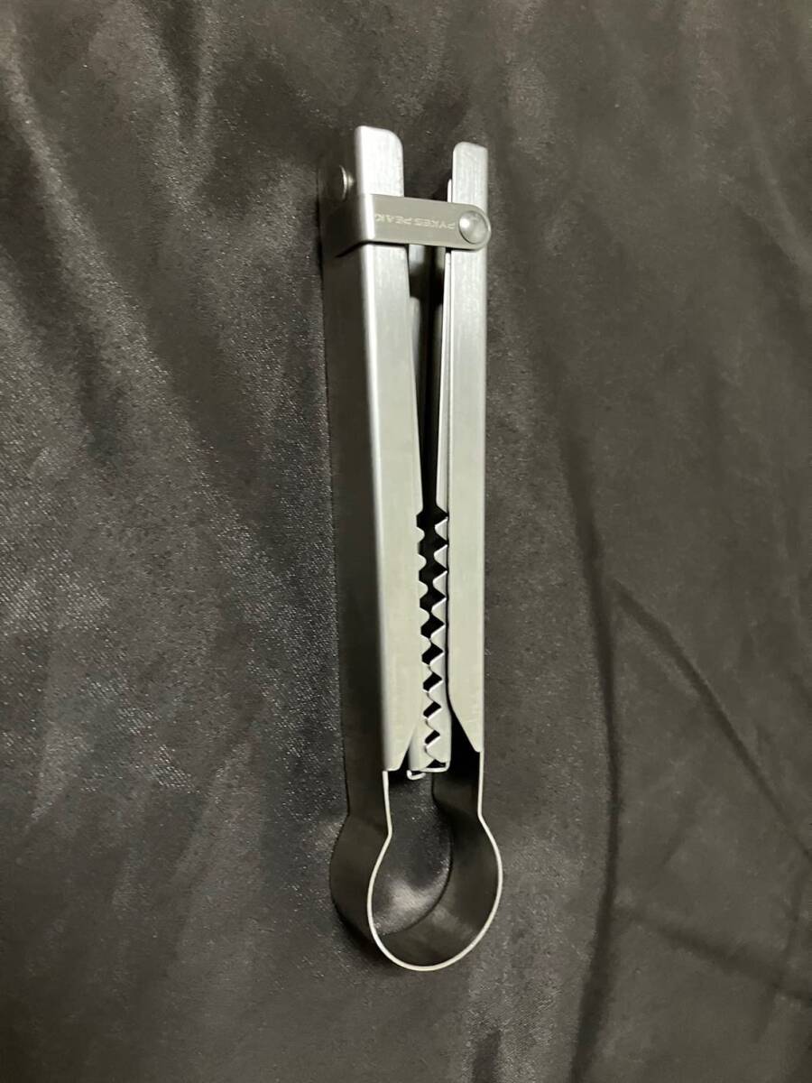 ☆トング 折りたたみ キャンプ コンパクト 火ばさみ 焚き火 バーベキュー拍卖