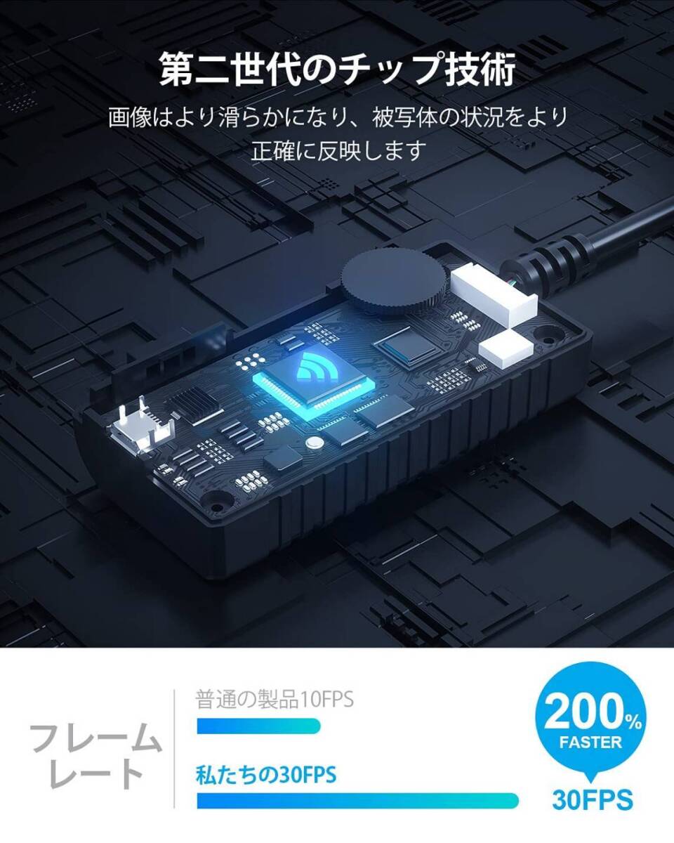 青色LEDの内視鏡で明るさを調整しながら視覚的な診断を拍卖