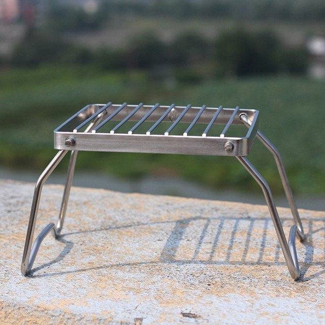 ミニクッカースタンド キャンプ グリルスタンド スタンド BBQ バーベキュー拍卖