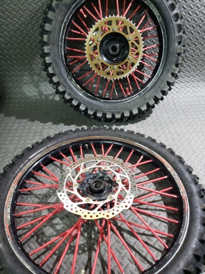 ヤマハ YZ250F 2014 前後ホイール Z-WHEEL リア18インチ拍卖
