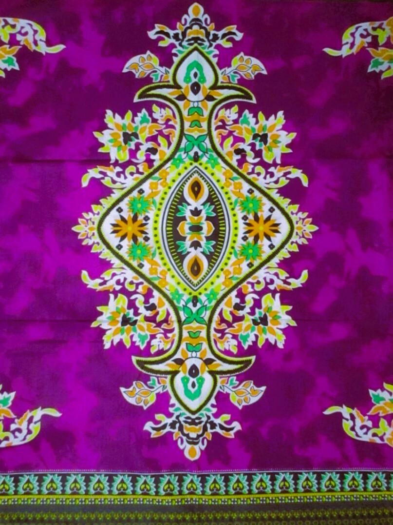 ⑥Nアフリカンプリント*パーニュ*キテンゲ*アフリカンバティック拍卖