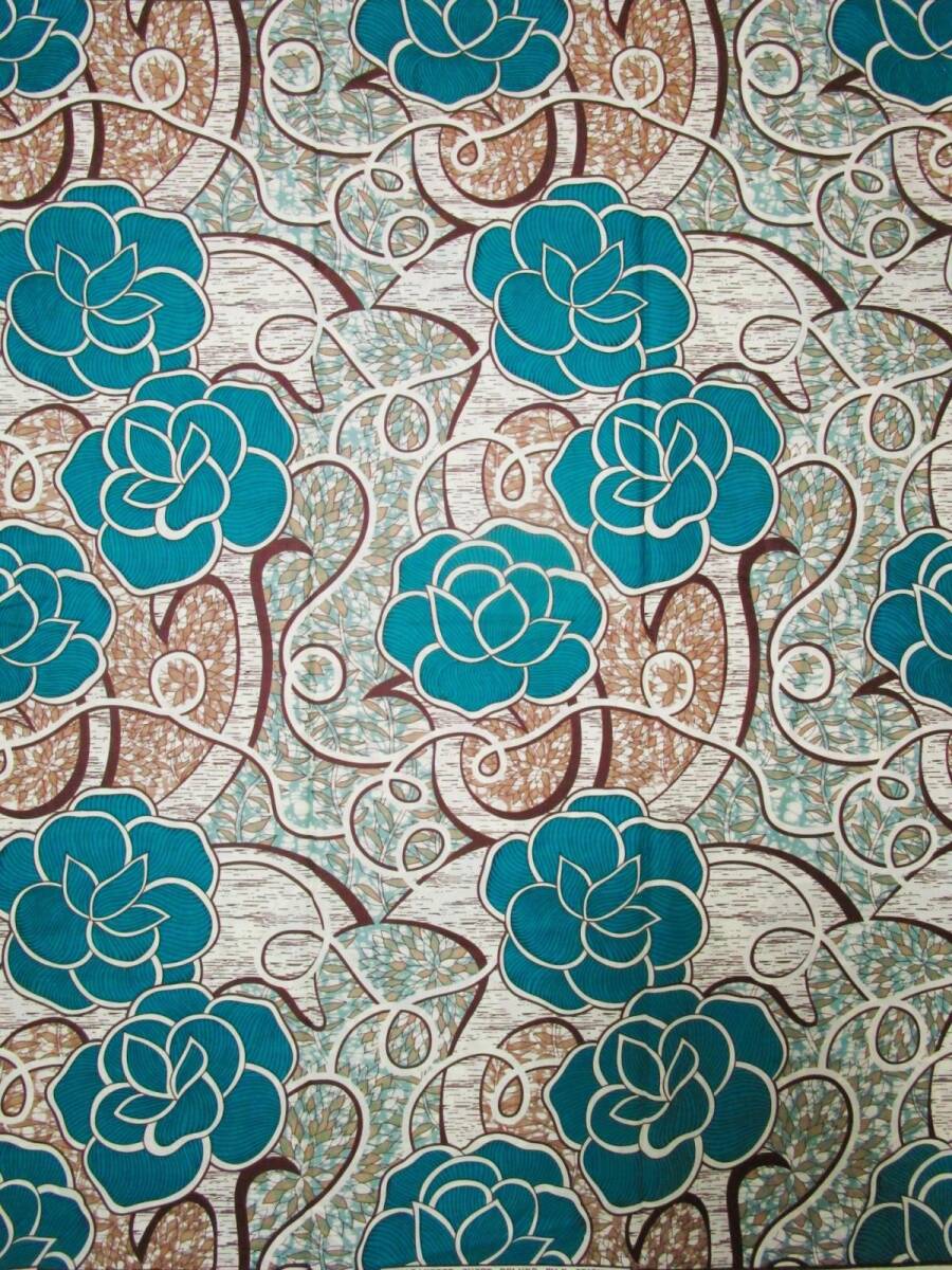 ⑱Yアフリカンプリント*パーニュ*キテンゲ*アフリカンバティック拍卖