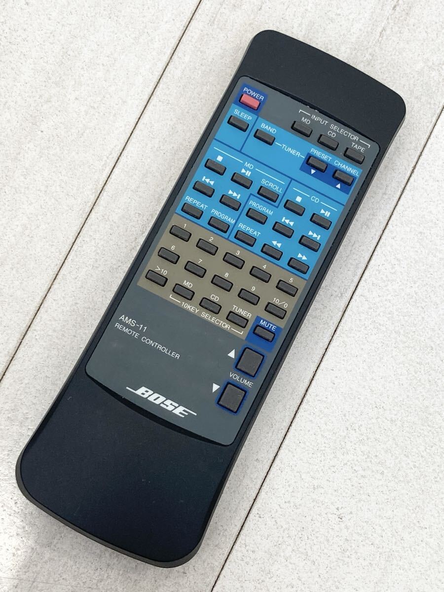 BOSE 純正 リモコン AMS-11 動作品 送料185円 アメリカンサウンドシステム AMS-1 ボーズ RA-8 CDA-8 MDA-8 SANSUI R11 C11 M11拍卖