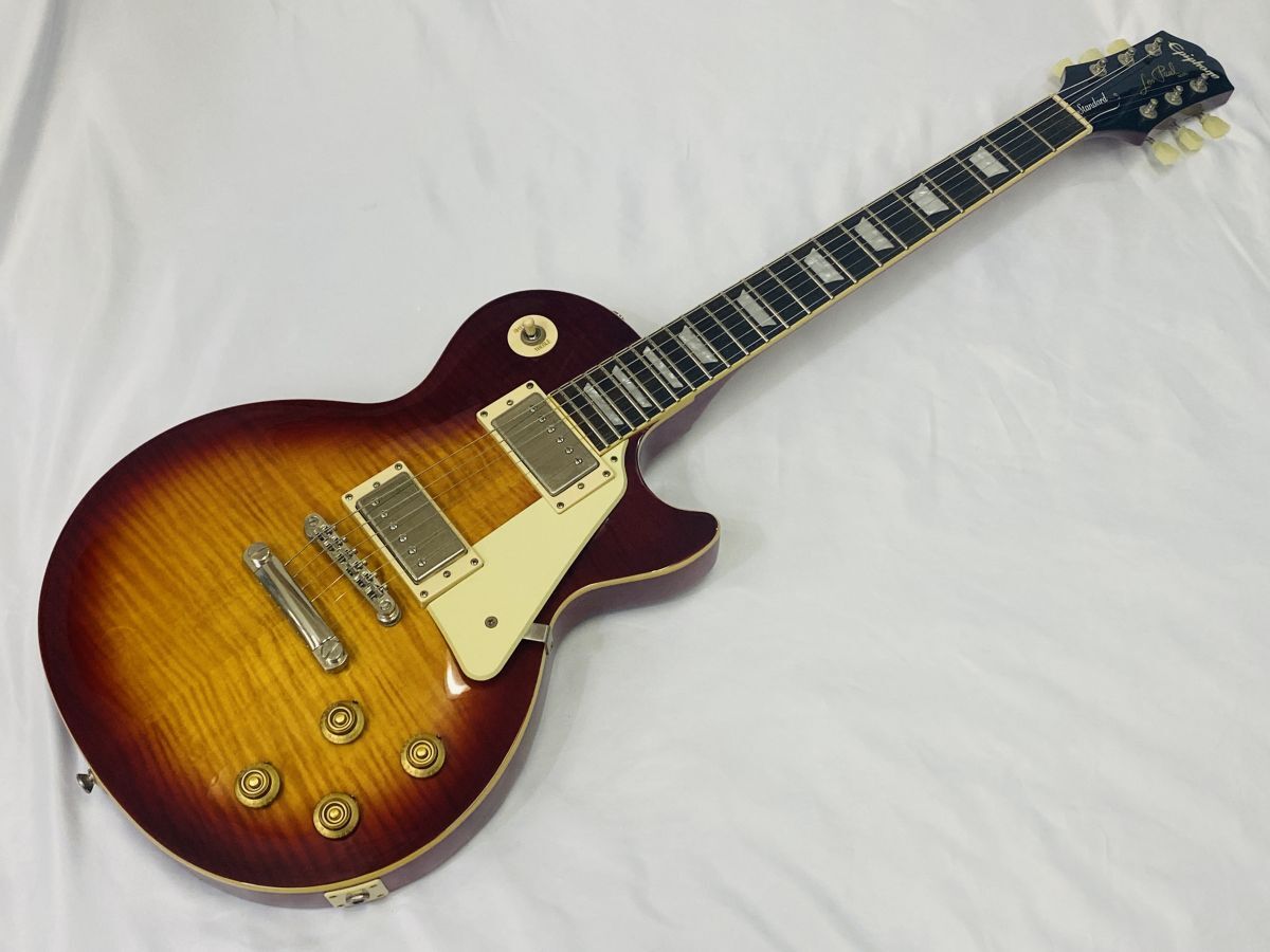 Epiphone Les Paul Standard Plus Top エピフォン レスポール スタンダード エレキギター ソフトケース付き拍卖