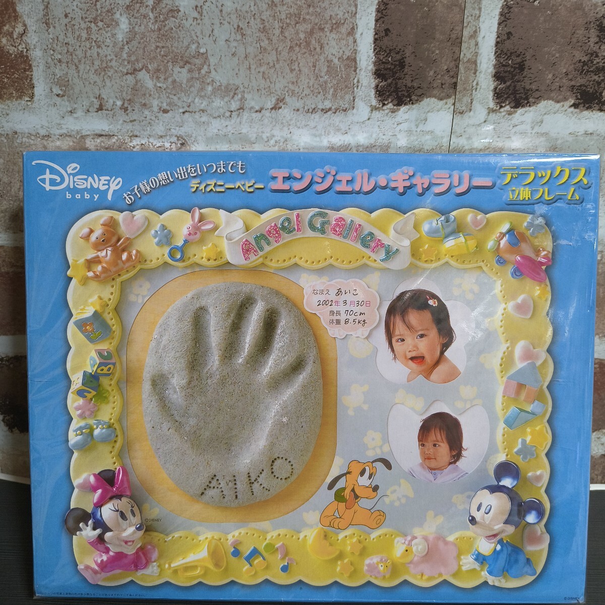 ディズニー エンジェルギャラリー 立体フレーム 手形キット拍卖