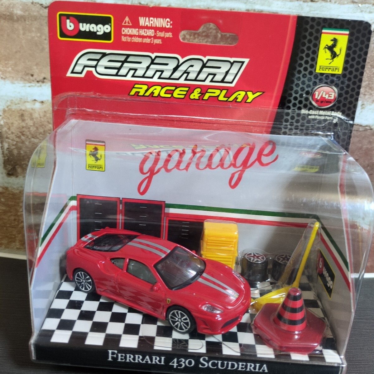 フェラーリ 430 スクーデリア RED ミニチュア ミニカーー 1/43スケール 拍卖