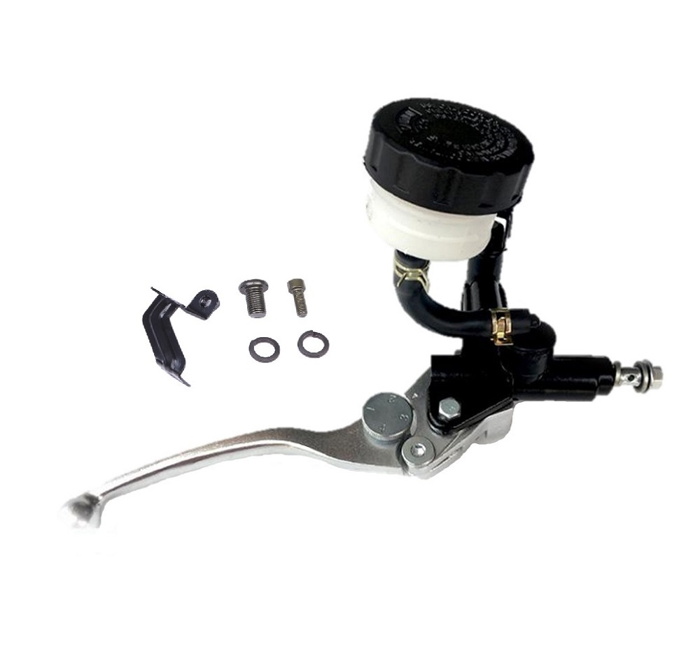 タンク 別体式 マスター シリンダー ゼファー XJR ZRX 400 750 1100 1200 GPZ 750R スイッチ ブレーキ レバー KRB147拍卖