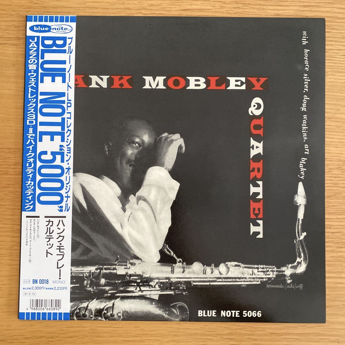 HANK MOBLEY QUARTET / HANK MOBLEY ハンク・モブレー / BLP-5066 帯付 BLUE NOTE ブルーノート レコード ジャズ JAZZ LP拍卖