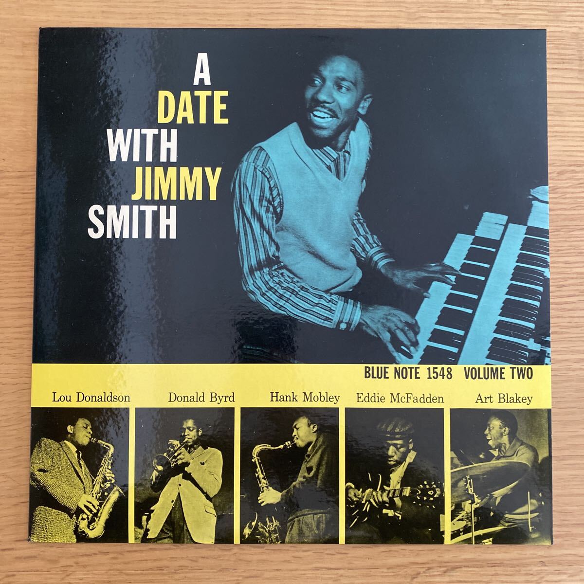 A DATE WITH JIMMY SMITH vol.2 / ジミー・スミス / BLP-1548 (BN-1548) BLUE NOTE ブルーノート ジャズ レコードJAZZ LP拍卖