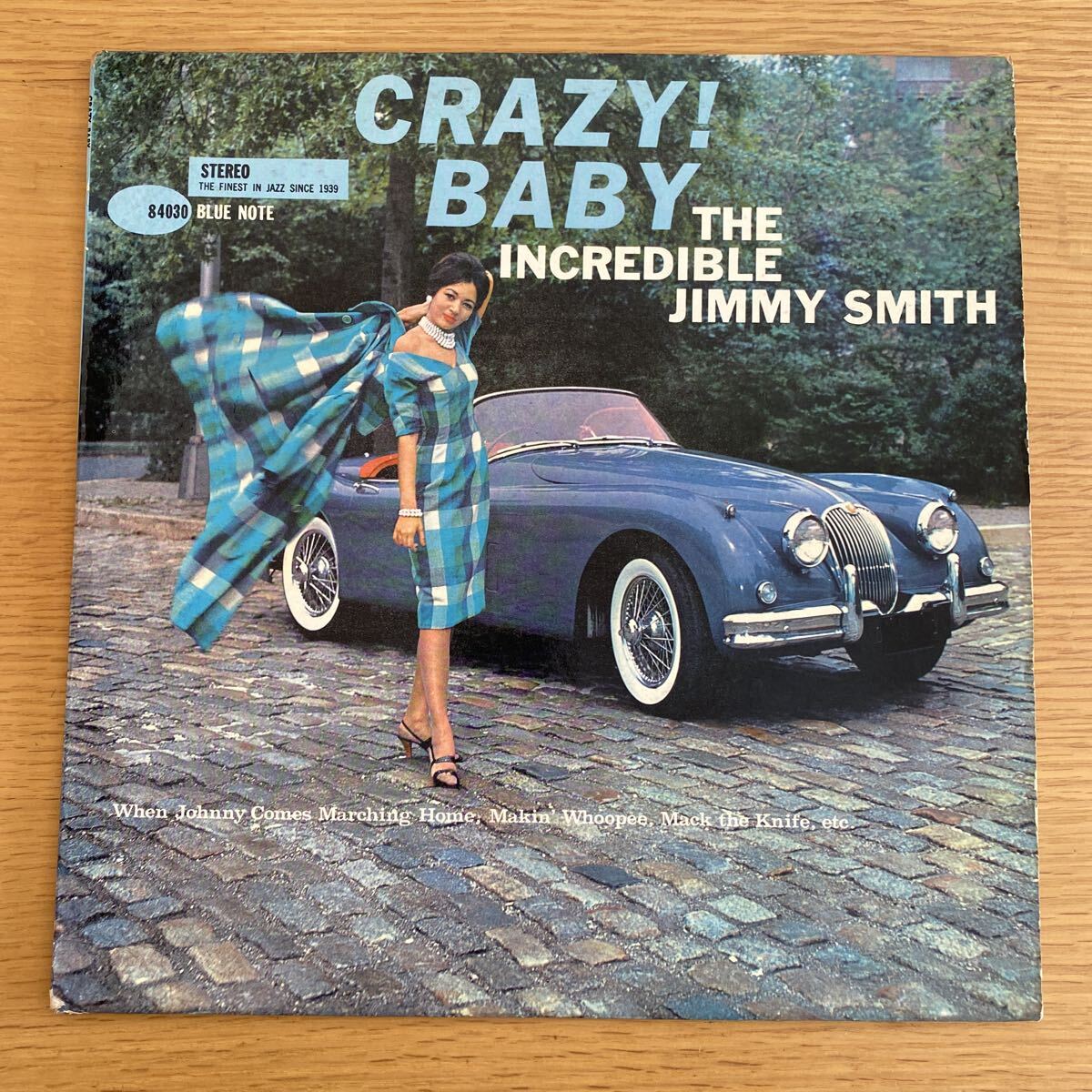 CRAZY BABY / JIMMY SMITH ジミー・スミス / BST-84030 (BNST-84030) US盤 RVG 刻印 BLUE NOTE ブルーノート ジャズ レコード JAZZ LP拍卖