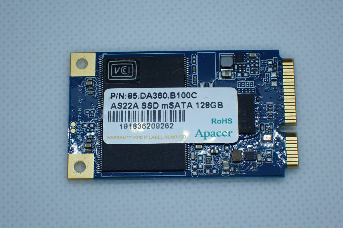 Apacer mSATA 128GB 32h 正常100% R5拍卖