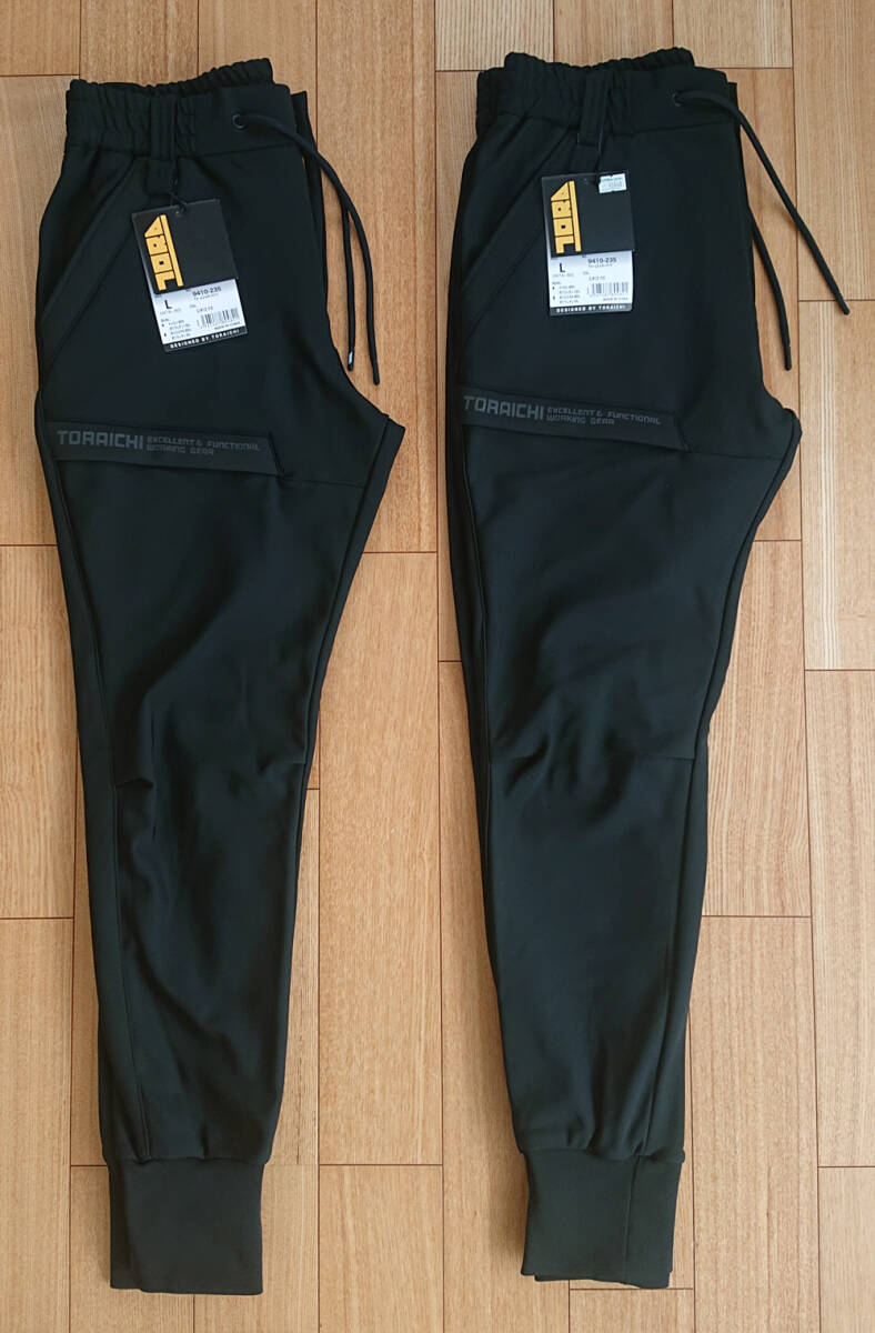 寅壱 TORA 9410-235 ウォーム ジョガーパンツ ブラック L ×2 TORAICHI 作業服 作業着 防寒着 作業ズボン 防寒 ジョガー パンツ メンズ 黒拍卖