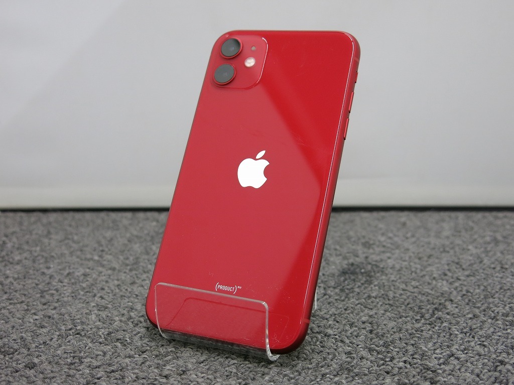 期間限定セール エーユー au iPhone11 64GB (PRODUCT)Red MWLV2J/A【ネットワーク利用制限○】本体のみ拍卖
