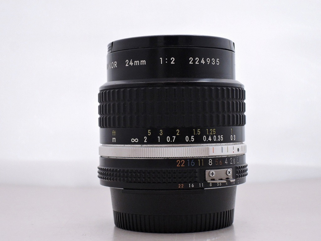 期間限定セール ニコン Nikon Fマウント レンズ フルサイズ Ai NIKKOR 24mm f2S Ai-s拍卖