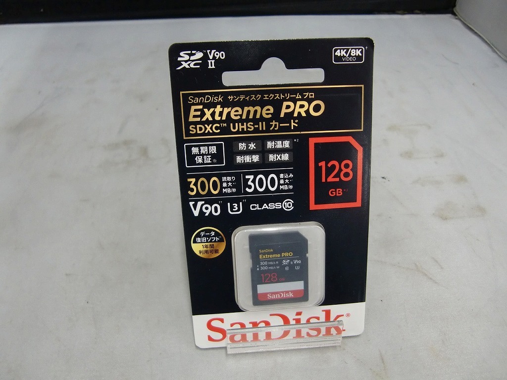 期間限定セール 【未使用】 サンディスク SanDisk SDカード SDSDXDM-128G-JNJIP拍卖