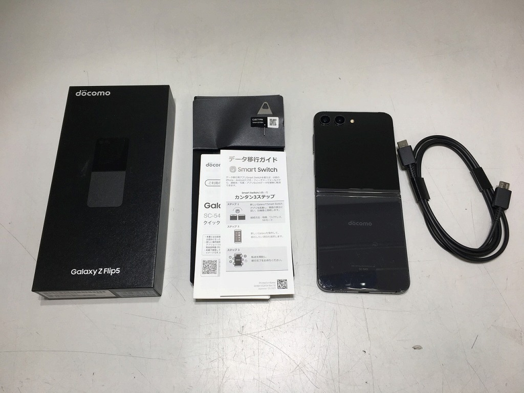 期間限定セール ギャラクシー GALAXY (ジャンク)Galaxy Z Flip5 (docomo) SC-54D拍卖