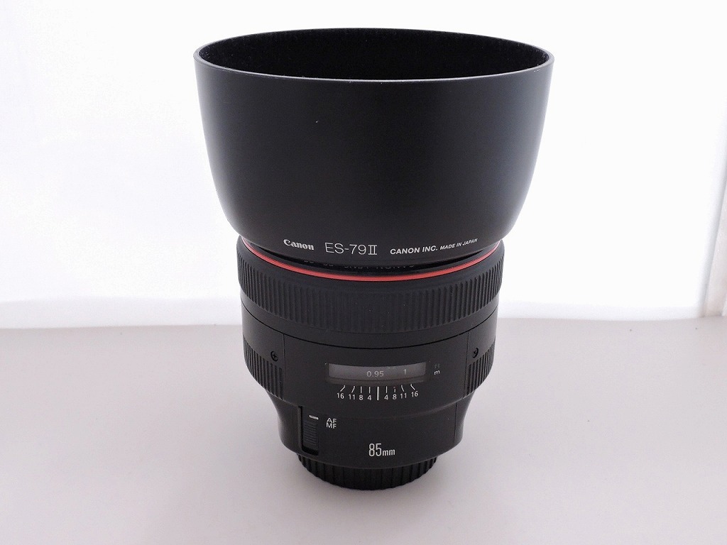 期間限定セール キヤノン Canon EFマウントレンズ フルサイズ EF 85mm f1.2 L II拍卖