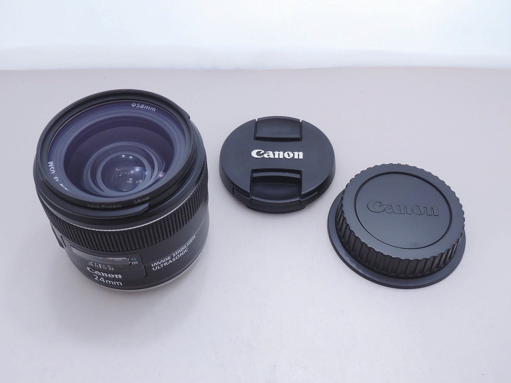 期間限定セール キヤノン Canon EFマウント レンズ フルサイズ EF 24mm f2.8 IS USM拍卖