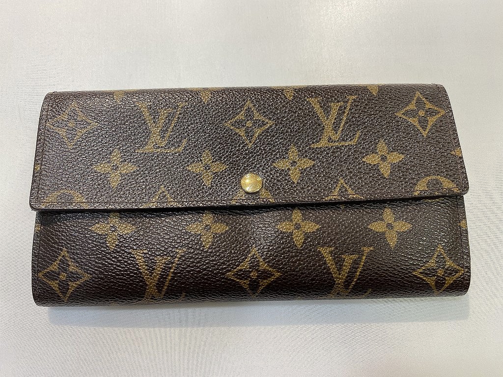 期間限定セール ルイヴィトン LOUIS VUITTON ポルトフォイユ・サラ 長財布 旧モデル モノグラム M61734拍卖