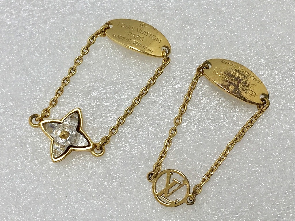 期間限定セール 【欠品有り】 ルイヴィトン LOUIS VUITTON 【難有品】 セット3 バーグ ブルーミング ストラス M 指輪 16号 ゴールド M68378拍卖