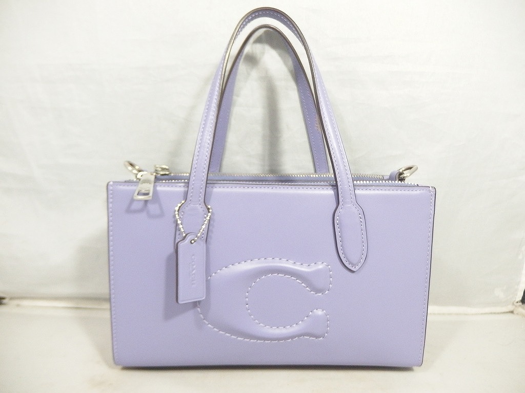 期間限定セール コーチ COACH ショルダーバッグ 紫色 CR097拍卖