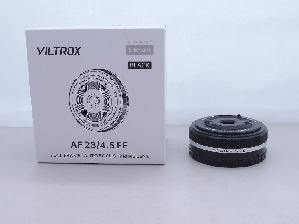 期間限定セール ビルトロックス Viltrox Eマウント レンズ フルサイズ AF 28mm f4.5 FE拍卖