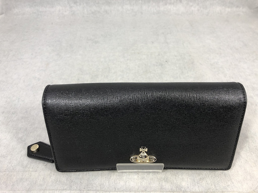 期間限定セール ヴィヴィアンウエストウッド Vivienne Westwood 長財布 ブラック拍卖