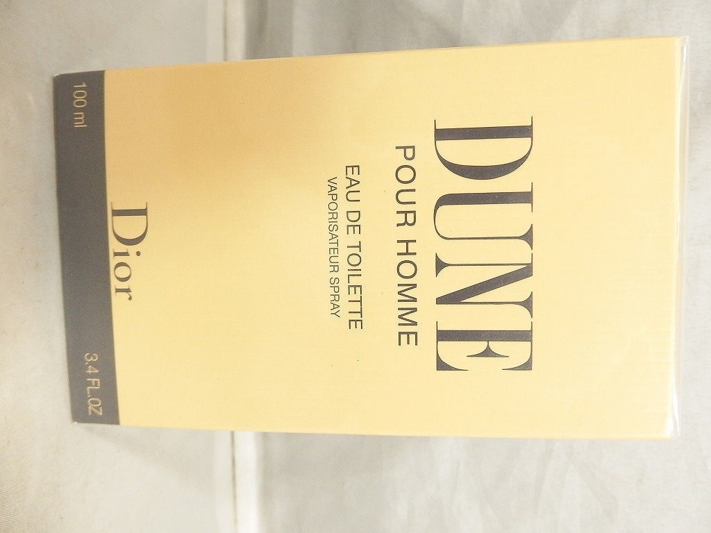 期間限定セール 【未使用】 クリスチャン・ディオール Christian Dior デューン プールオム オードトワレ/香水 スプレー 100ml拍卖