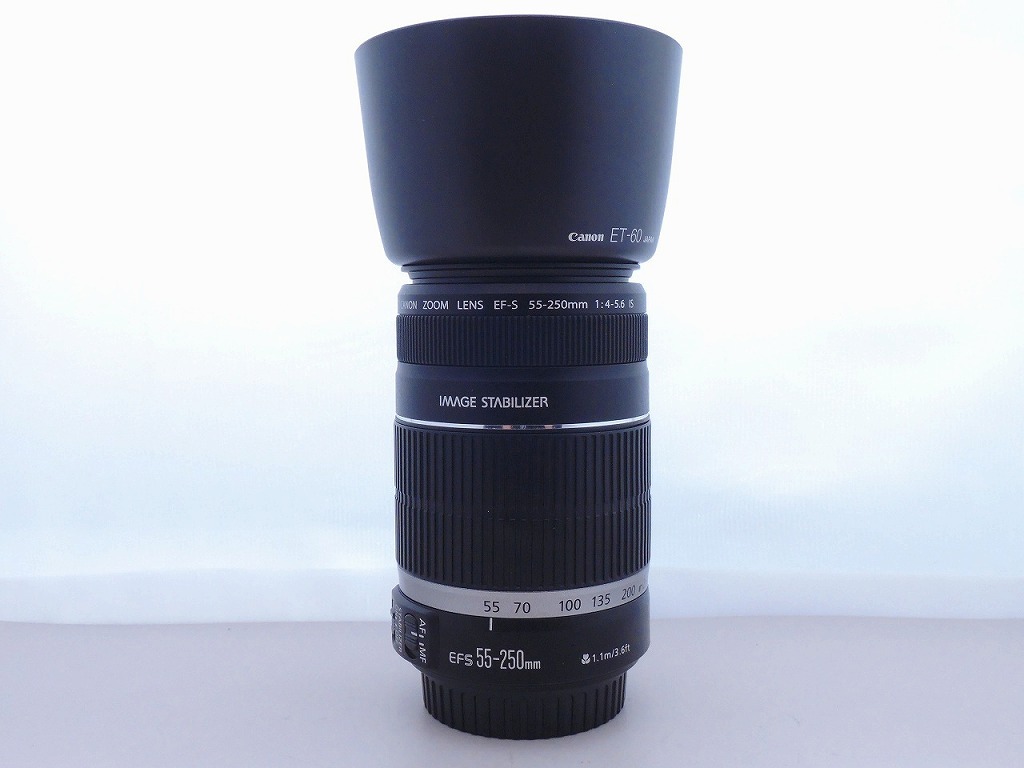 期間限定セール キヤノン Canon EF-Sマウント レンズ APS-C EF-S 55-250mm f4-5.6 IS拍卖