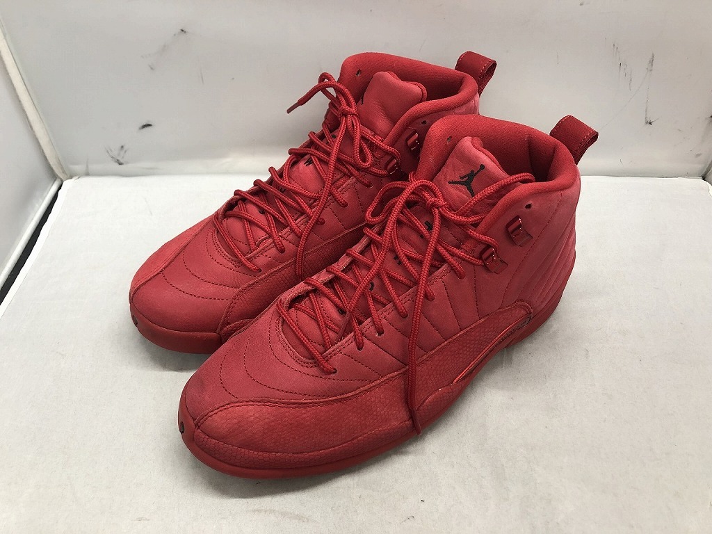 期間限定セール ナイキ NIKE NIKE AIR JORDAN 12 RETRO "GYM RED" 2018 130690-601拍卖