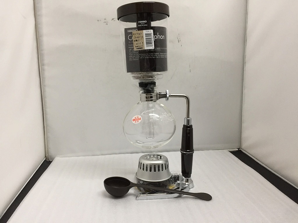 期間限定セール 【未使用】 ハリオ HARIO coffee syphon コーヒーサイフォン テクニカ ブラック TCA-5拍卖