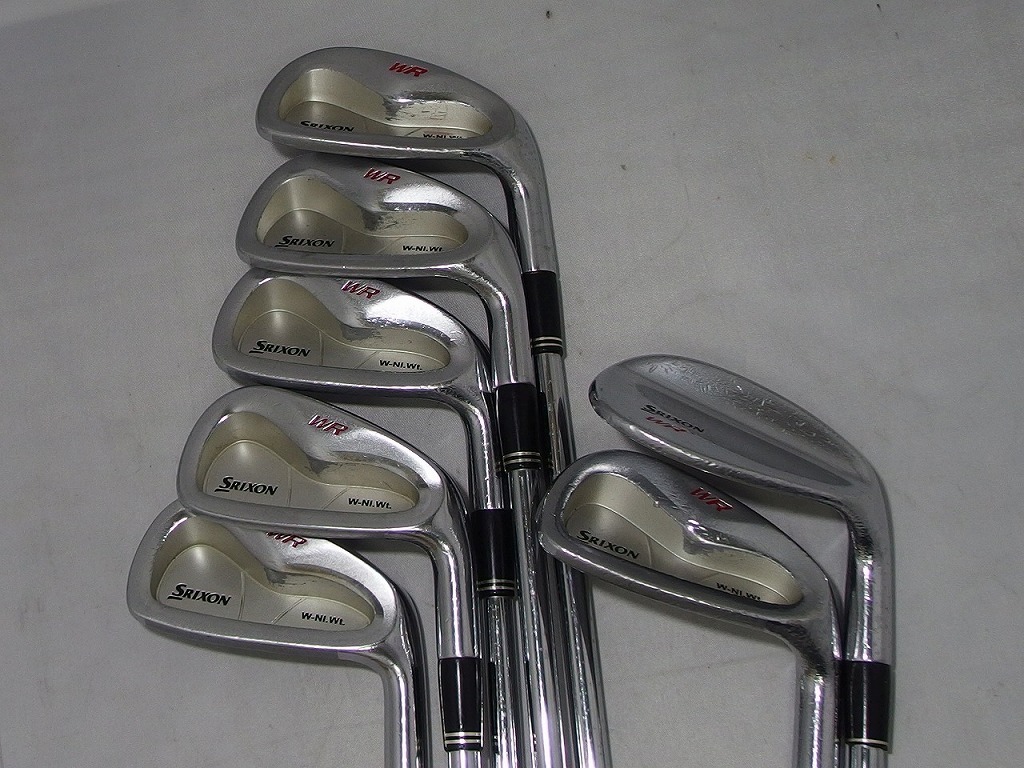 期間限定セール ダンロップ DUNLOP ダンロップ DUNLOP アイアン(7本)セット SRIXON WR拍卖