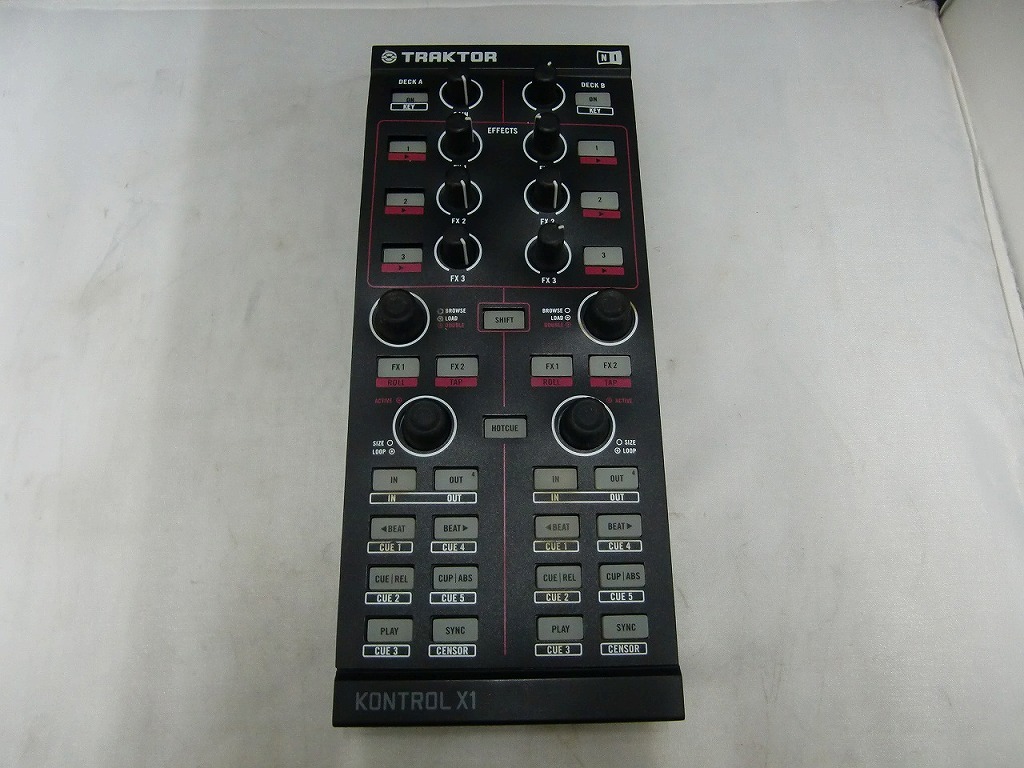 期間限定セール 【欠品有り】 ネイティブインストゥルメンツ NATIVE INSTRUMENTS PCDJコントローラー Traktor Kontrol X1拍卖