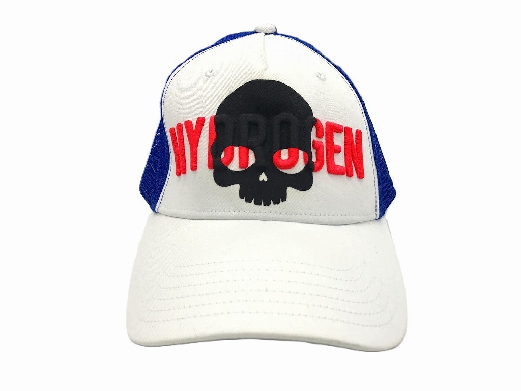 ハイドロゲン HYDROGEN 刺繍ロゴメッシュキャップ拍卖