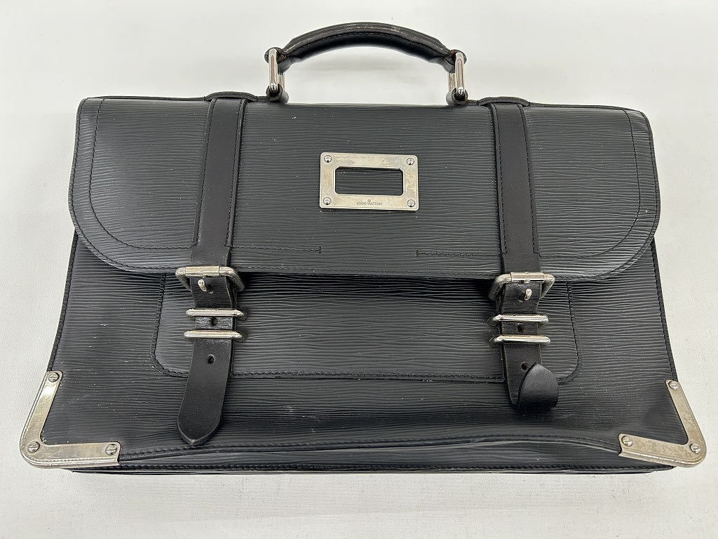 ルイ・ヴィトン LOUIS VUITTON ラリー エピ ビジネスバッグ ブラック M92293拍卖