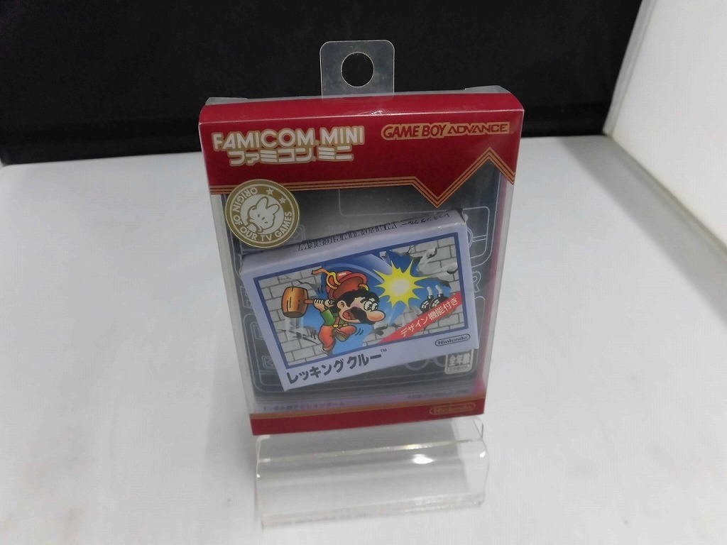 ニンテンドー Nintendo GBAソフト ファミコンミニ レッキングクルー AGB-P-FWCJ(JPN)拍卖