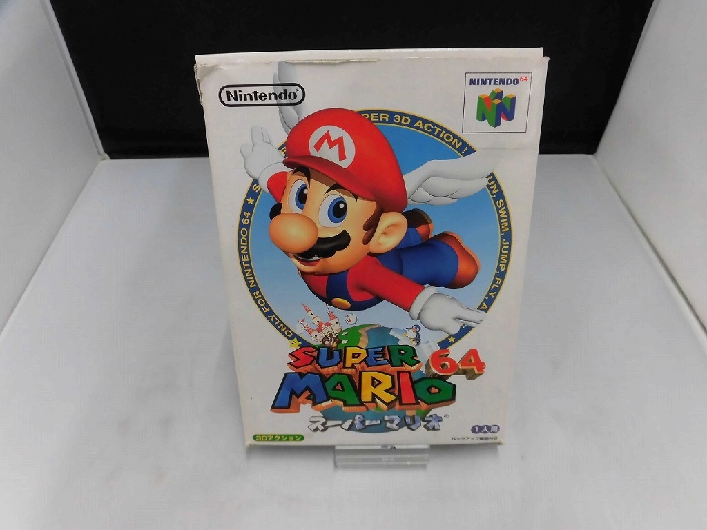 ニンテンドー Nintendo ニンテンドー64ソフト スーパーマリオ64 NUS-P-NSMJ(JPN)拍卖