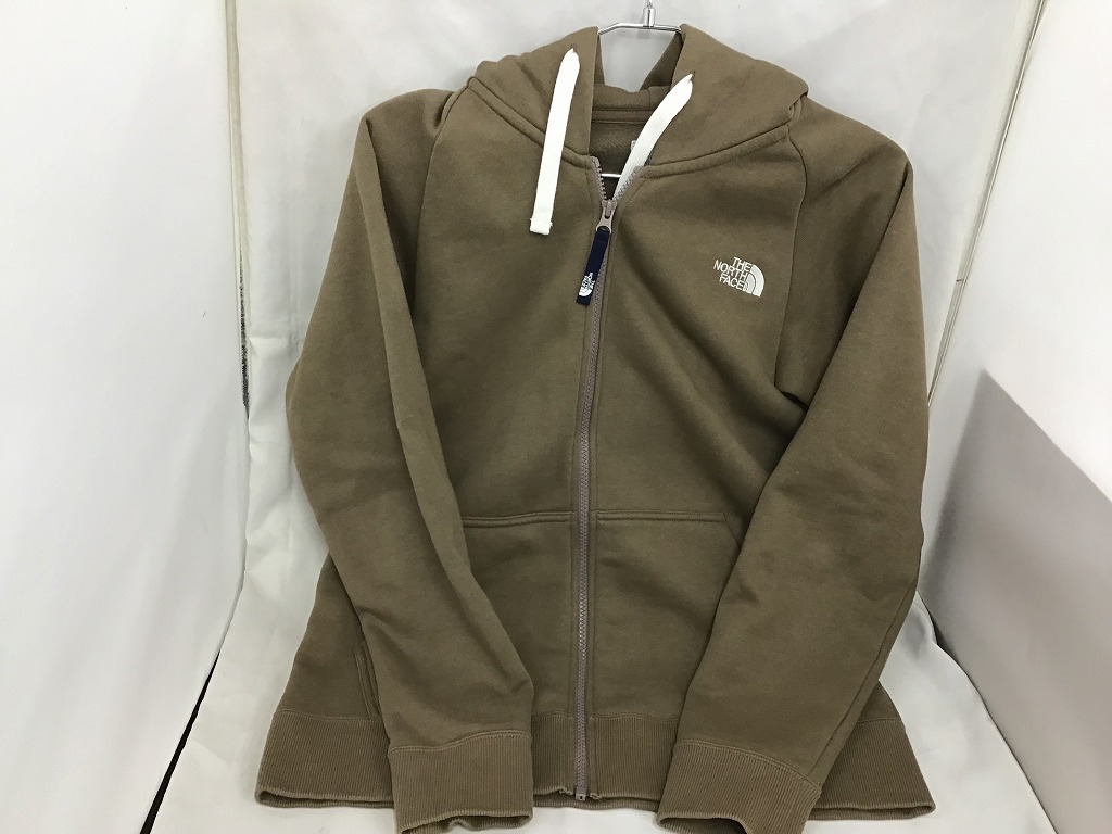 ザノースフェイス THE NORTH FACE リアビューフルジップフーディ レディース L オリーブ NTW62130拍卖