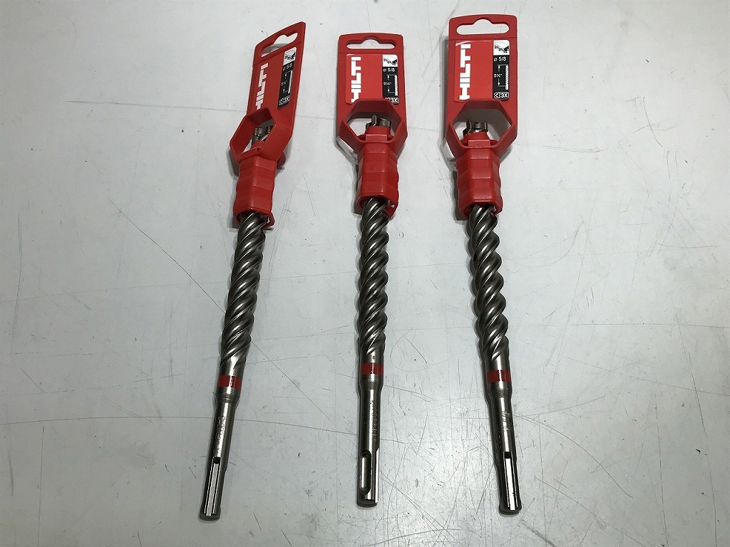 【未使用】 ヒルティ HILTI ドリルビット 3個セット TE-C3X拍卖