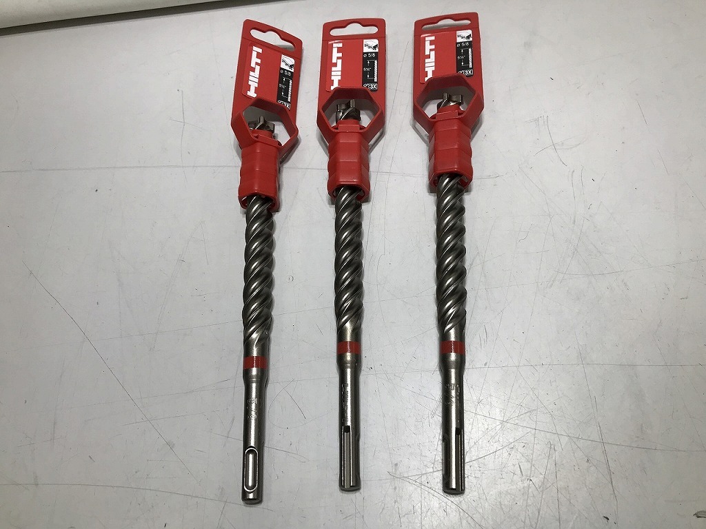 【未使用】 ヒルティ HILTI ドリルビット 3個セット TE-C3X拍卖