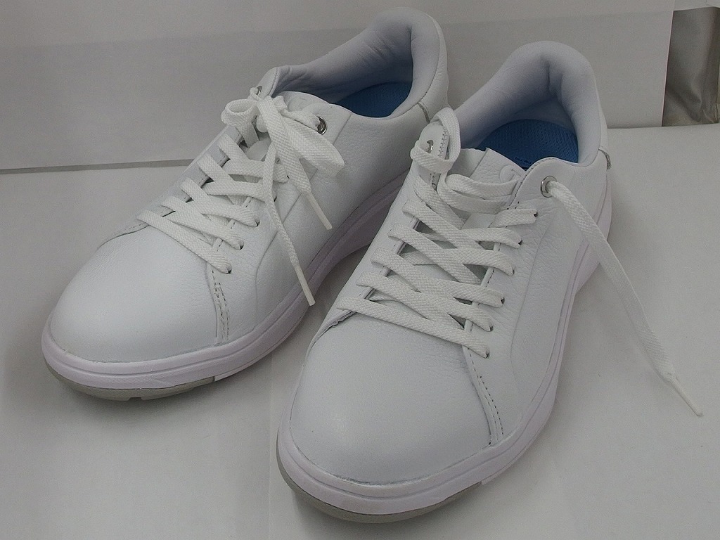 ティゴラ TIGORA ティゴラ TIGORA 本革コンフォートシューズ サイズ:25.5cm ホワイト TR-0S1013拍卖