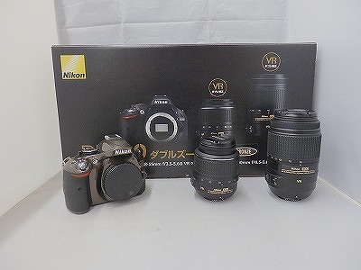 期間限定セール ニコン Nikon 一眼レフ ダブルズームレンズキット ブラック D5200拍卖