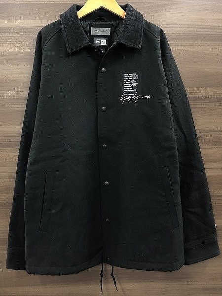 ニューエラ New Era Yohji YAMAMOTO コラボコーチジャケット WCOACH JKT YYL コーチジャケット pour homme ブラック 60862163拍卖