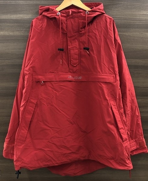 期間限定セール コンバース CONVERSE KIM JONES コラボ アノラック パーカー ハーフジップ レッド系 10021731拍卖
